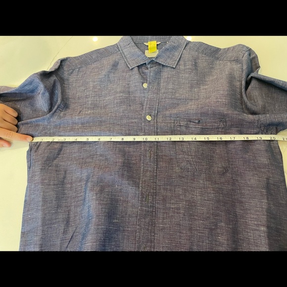 Culturata Button down Dress shirt - size medium Like New Condition - Picture 3 of 6